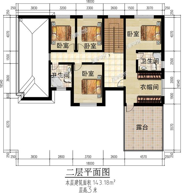 2024年最漂亮農(nóng)村二層別墅設(shè)計圖，送給想建房的朋友們