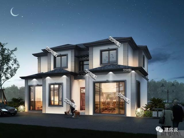 好看又實用的二層別墅設(shè)計圖，外觀新穎，戶型與眾不同