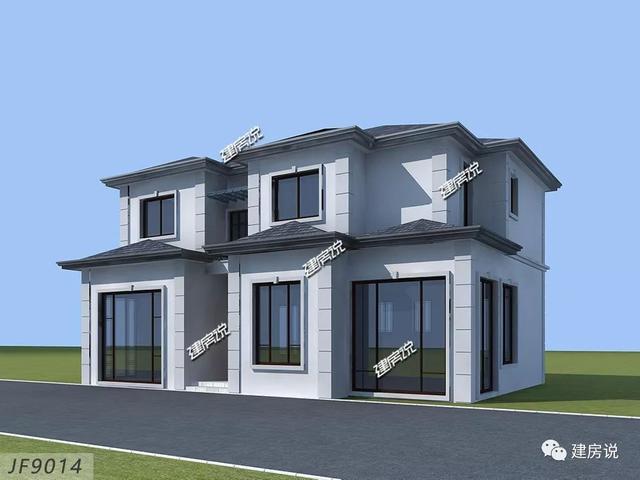 好看又實用的二層別墅設(shè)計圖，外觀新穎，戶型與眾不同