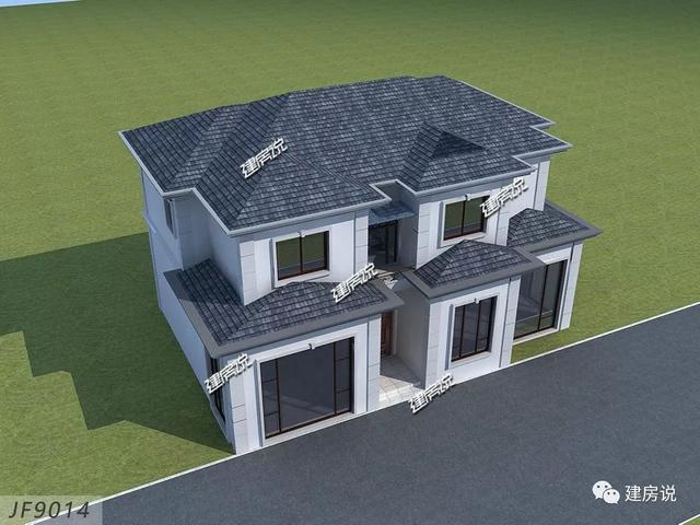 好看又實用的二層別墅設(shè)計圖，外觀新穎，戶型與眾不同