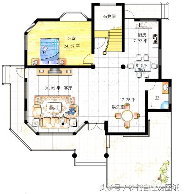 幾套20萬(wàn)30萬(wàn)40萬(wàn)預(yù)算的別墅設(shè)計(jì)圖分享給你們，建出來(lái)一定很漂亮