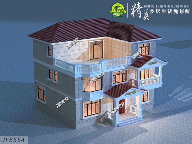 農(nóng)村最漂亮獨棟別墅設(shè)計圖，看了讓人挪不開眼，圖紙快快收藏好