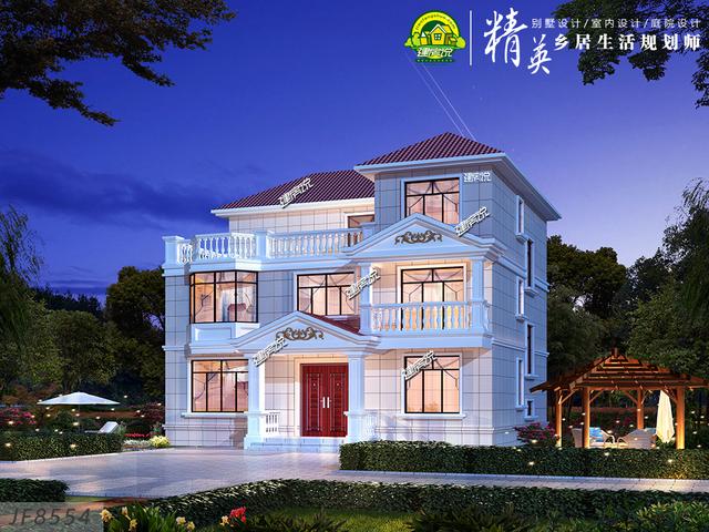 農(nóng)村最漂亮獨棟別墅設(shè)計圖，看了讓人挪不開眼，圖紙快快收藏好