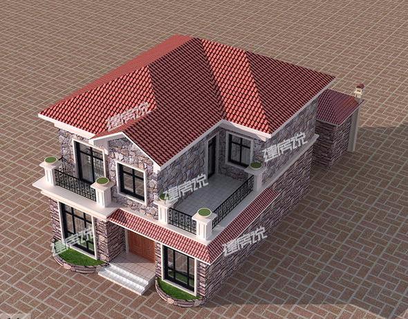 農(nóng)村最漂亮二層別墅設(shè)計(jì)圖，25萬(wàn)就能建，圖紙看到快收藏了