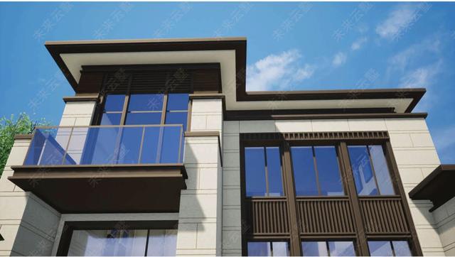 58.8萬新中式別墅設(shè)計圖紙，139.9㎡五室四廳