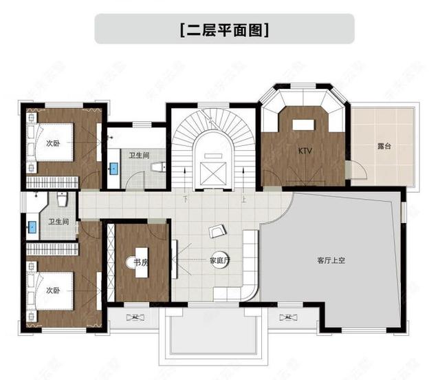 三層法式風(fēng)格別墅設(shè)計(jì)圖，200㎡十室四廳六衛(wèi)，讓你感受法式浪漫！