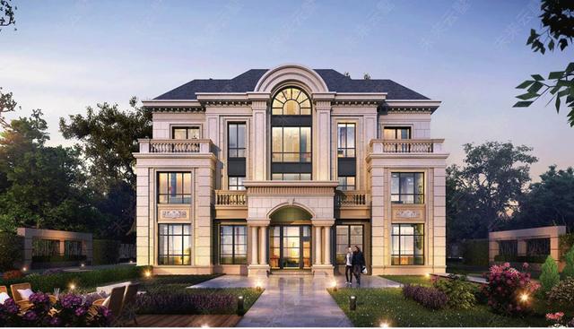 三層法式風(fēng)格別墅設(shè)計(jì)圖，200㎡十室四廳六衛(wèi)，讓你感受法式浪漫！