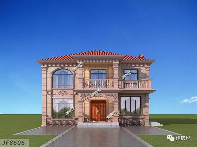 這棟二層別墅設(shè)計圖，絕對實力派，26萬起建