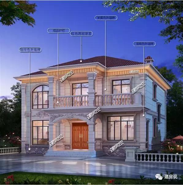 這棟二層別墅設(shè)計圖，絕對實力派，26萬起建