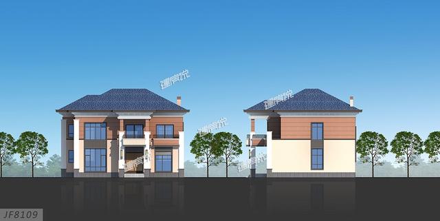 “網(wǎng)紅”別墅設(shè)計(jì)圖，河南大叔花35萬建了棟，路過的人圍觀拍照