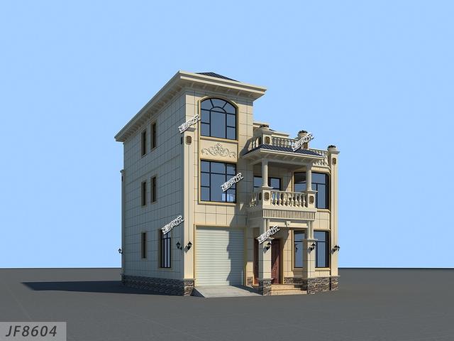 三層別墅設(shè)計(jì)圖，花34萬建了棟，對象媽媽看完之后，叫我改口叫媽