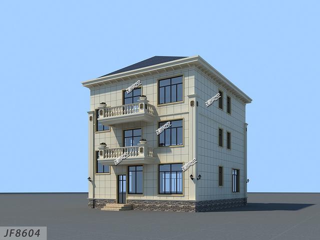 三層別墅設(shè)計(jì)圖，花34萬建了棟，對象媽媽看完之后，叫我改口叫媽