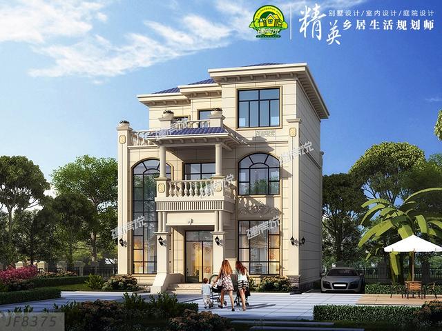 105平的三層別墅設(shè)計(jì)圖，大氣又實(shí)用，看過的都說好