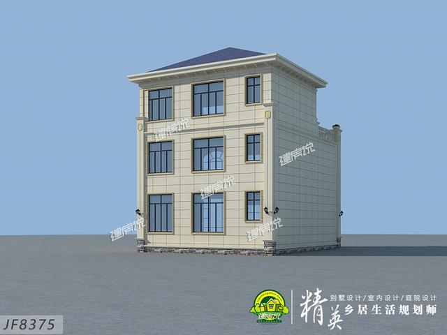 105平的三層別墅設(shè)計(jì)圖，大氣又實(shí)用，看過的都說好