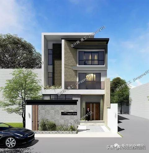 一款現(xiàn)代別墅設(shè)計(jì)圖，驚動(dòng)了十里八鄉(xiāng)，村長(zhǎng)點(diǎn)名房子都要照著這個(gè)建