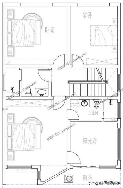 一款現(xiàn)代別墅設(shè)計(jì)圖，驚動(dòng)了十里八鄉(xiāng)，村長(zhǎng)點(diǎn)名房子都要照著這個(gè)建