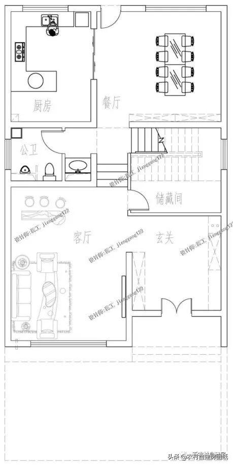 一款現(xiàn)代別墅設(shè)計(jì)圖，驚動(dòng)了十里八鄉(xiāng)，村長(zhǎng)點(diǎn)名房子都要照著這個(gè)建