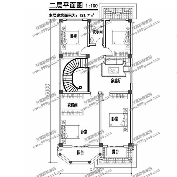3套小開間農(nóng)村別墅設(shè)計圖，面寬8米左右，中式、歐式和現(xiàn)代風(fēng)都很美