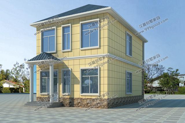 3套小開間農(nóng)村別墅設(shè)計圖，面寬8米左右，中式、歐式和現(xiàn)代風(fēng)都很美