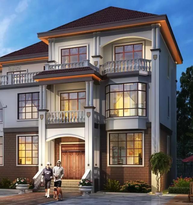 奢華歐式別墅設(shè)計(jì)圖，棋牌室，書房，大露臺(tái)，都只是標(biāo)配