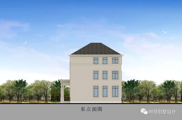 開間13米的復(fù)式三層鄉(xiāng)村別墅設(shè)計(jì)圖，7臥6衛(wèi)，建在老家很風(fēng)光