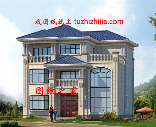 2019兩層半20多萬農村自建房，簡歐風格，美觀大氣