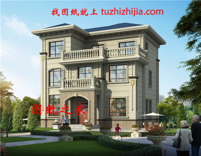 農(nóng)村120方三層自建房子，好看又不貴的三層農(nóng)村別墅