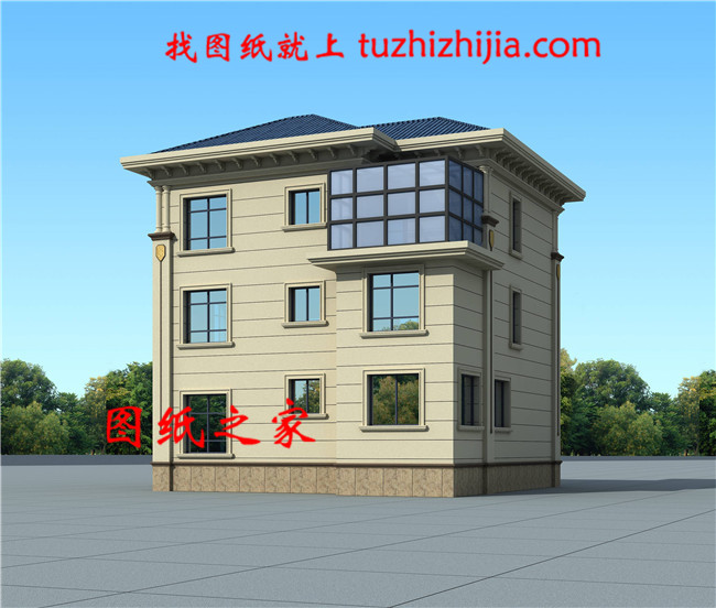 農(nóng)村120方三層自建房子，好看又不貴的三層農(nóng)村別墅