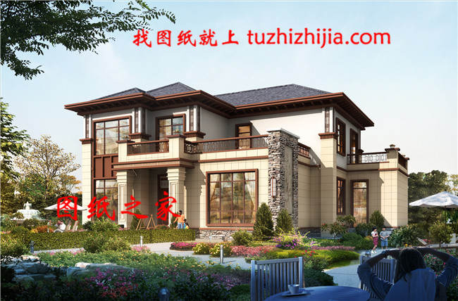 最美中式農(nóng)村別墅二層三間的房子，帶土灶房，娛樂室，大露臺