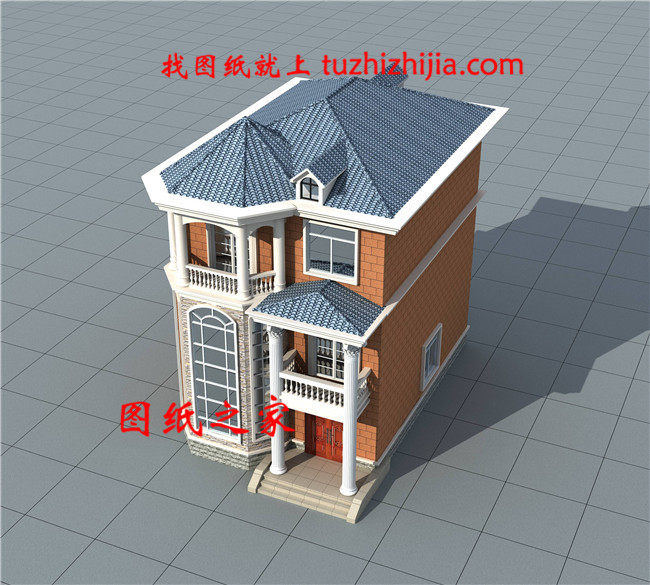 農(nóng)村三層樓房造價(jià)26萬(wàn)，客廳中空，占地90平米，難得的好戶(hù)型