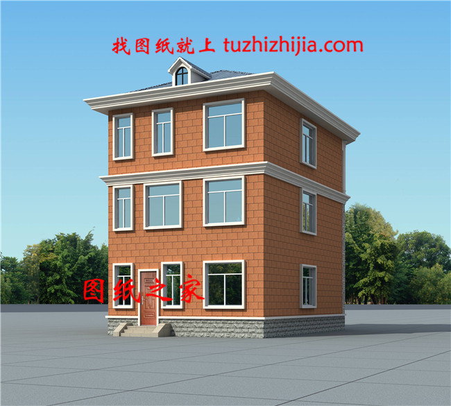 農(nóng)村三層樓房造價(jià)26萬(wàn)，客廳中空，占地90平米，難得的好戶(hù)型