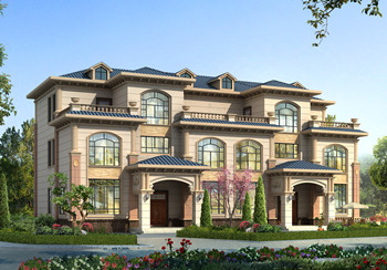 大氣自建三層雙拼別墅戶(hù)型圖方案，完美的戶(hù)型就是它