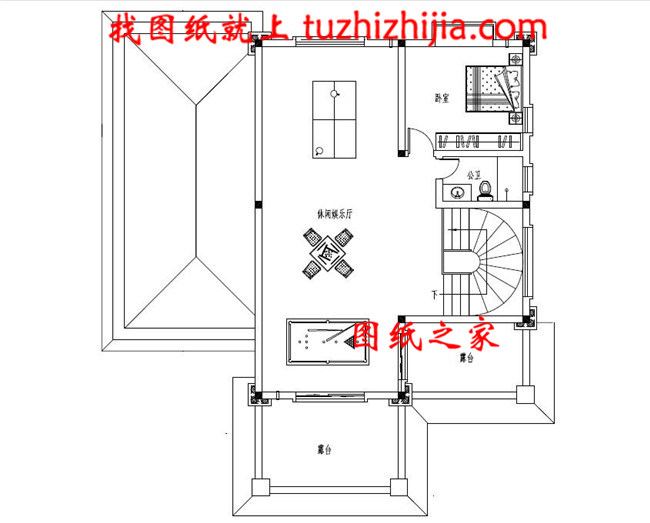 新農(nóng)村四層復(fù)式獨棟別墅設(shè)計戶型圖片