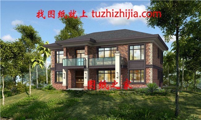 最新經(jīng)濟實用農(nóng)村二層自建房別墅圖片，美觀大方