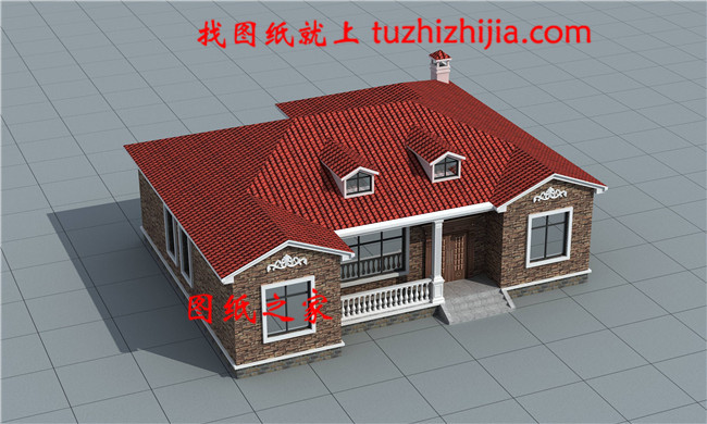 鄉(xiāng)下一層自建養(yǎng)老平房戶型圖及全套圖紙，占地面積200多平