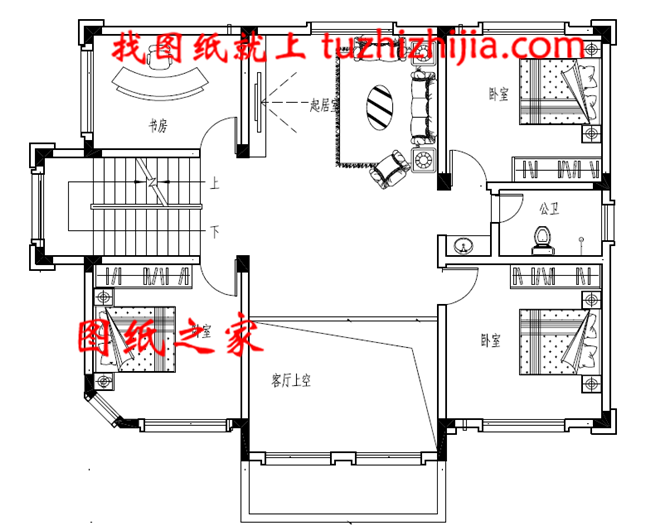 50萬(wàn)農(nóng)村自建三間三層別墅設(shè)計(jì)圖，占地130平米左右