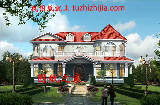 18X12米農(nóng)村二層溫馨小別墅設(shè)計(jì)圖