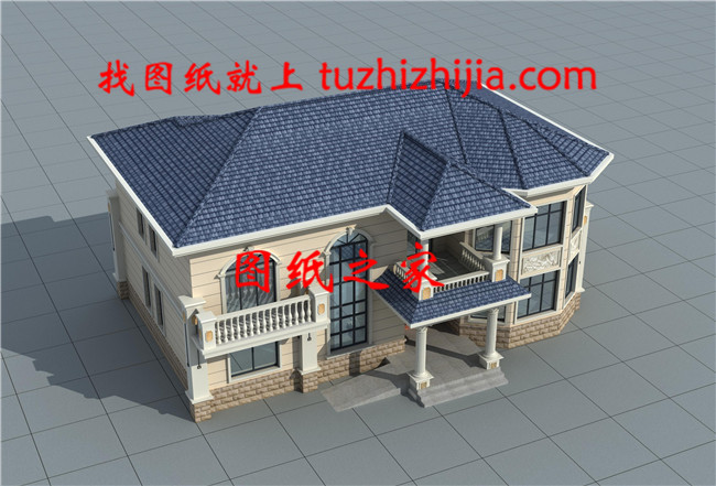 二層簡約高端別墅，歐式精美、現(xiàn)代洋氣