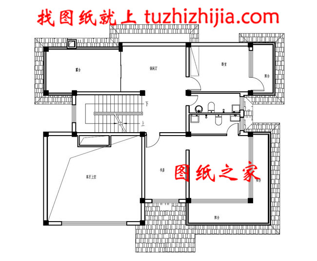 帶小煙囪的兩層鄉(xiāng)村自建房，外型設(shè)計(jì)是個性時尚簡歐風(fēng)
