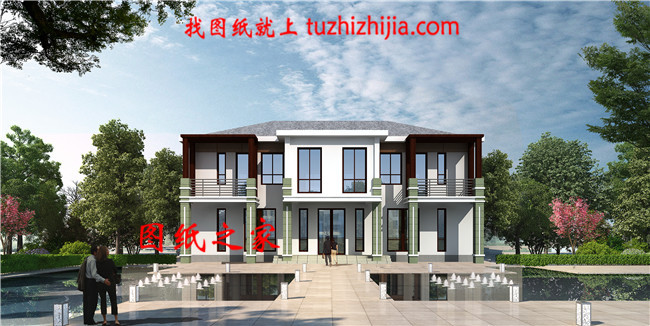 18x11米現(xiàn)代風(fēng)格二層別墅，簡約時尚