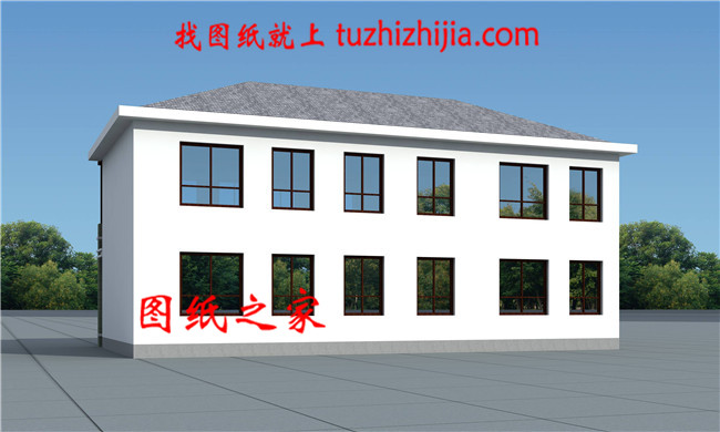 18x11米現(xiàn)代風(fēng)格二層別墅，簡約時尚