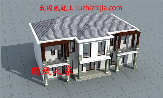 18x11米現(xiàn)代風(fēng)格二層別墅，簡約時尚