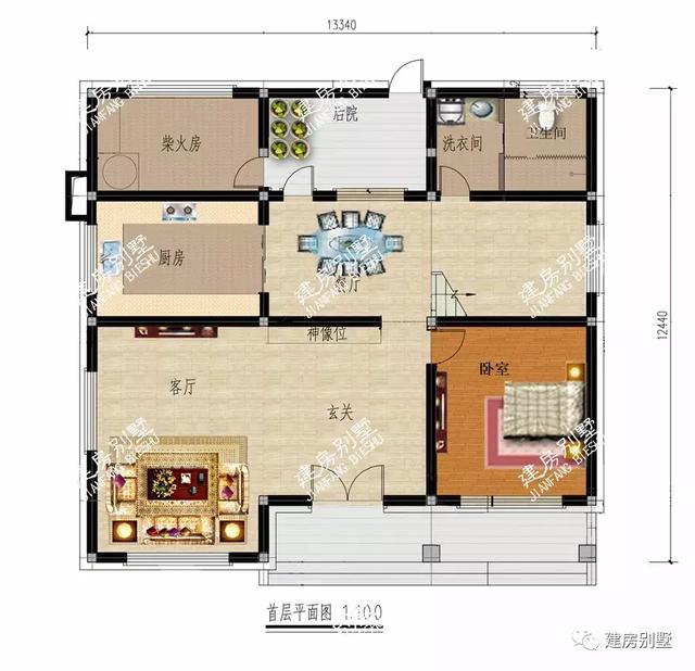 兩棟現(xiàn)代風格的自建房別墅設計圖，第一棟很美，第二棟很實用