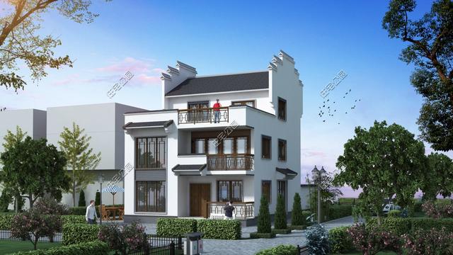 8套清新雅致的新中式別墅設(shè)計(jì)圖，這才是中國農(nóng)村該有的樣子