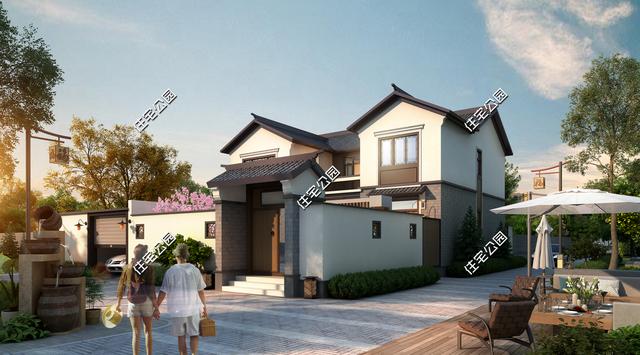 8套清新雅致的新中式別墅設(shè)計(jì)圖，這才是中國農(nóng)村該有的樣子