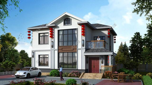 8套清新雅致的新中式別墅設(shè)計(jì)圖，這才是中國農(nóng)村該有的樣子