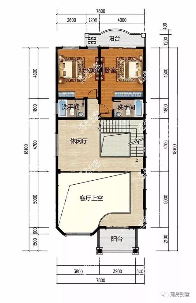 兩款平屋面的自建房設(shè)計圖，展現(xiàn)出鄉(xiāng)村別墅的絢麗風(fēng)采