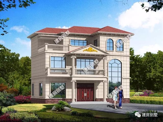 兩棟小進深別墅設(shè)計圖，建在云南和湖南農(nóng)村的豪宅，十分漂亮