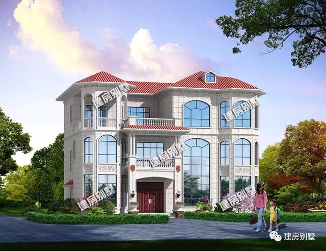 兩棟小進深別墅設(shè)計圖，建在云南和湖南農(nóng)村的豪宅，十分漂亮