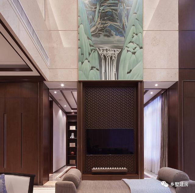 新中式風(fēng)格農(nóng)村自建別墅設(shè)計(jì)圖，充分展示了中國(guó)風(fēng)建筑的魅力